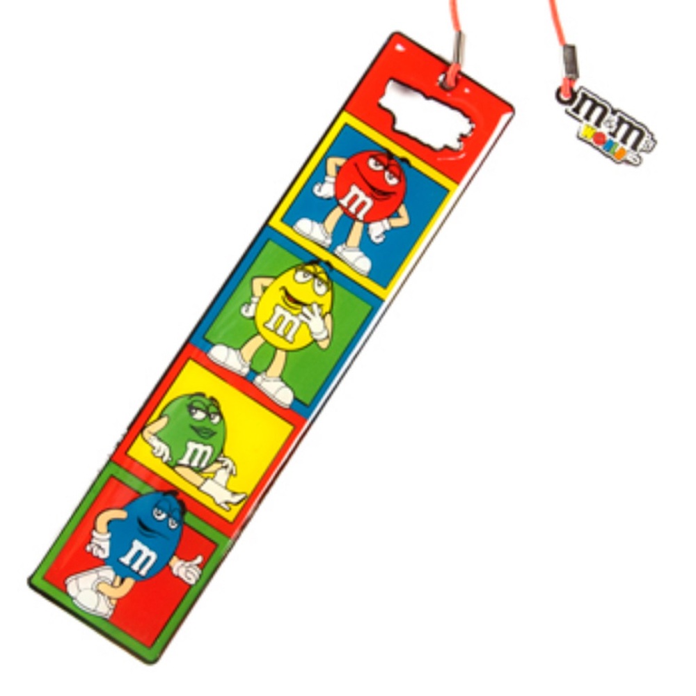 M&M Bookmark with Charm